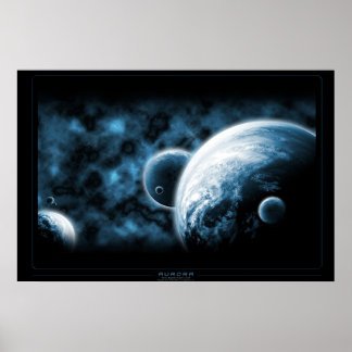 オーロラ ポスター