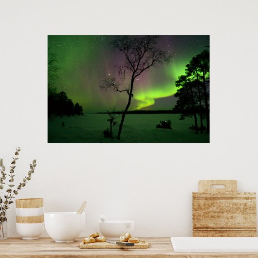 オーロラ ポスター (キッチン)