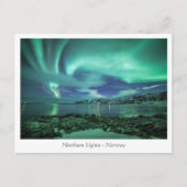 オーロラ ポストカード (正面)