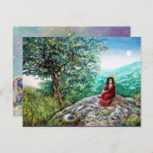 オーロラ ポストカード (正面/裏面)