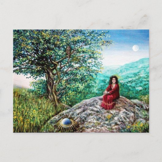 オーロラ ポストカード (正面)