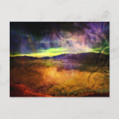 オーロラ ポストカード (正面)