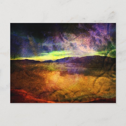 オーロラ ポストカード (正面)