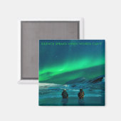 オーロラ マグネット (正面/裏面)