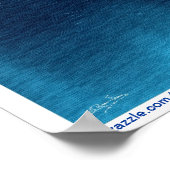 オーロラ&ムーンワイルドライフアートでアークティックウルフハウリング ポスター (角)