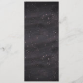 オーロラ 北極光 ウェディング メニュー (裏面)