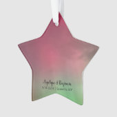 オーロラ　北極・南極の光　オーナメント オーナメント (正面)