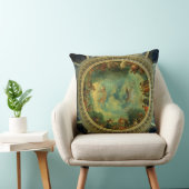 オーロラ、図書館から多分絵を描く天井 クッション (椅子)