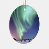 オーロラ-美しいNorthern Lights セラミックオーナメント (右)