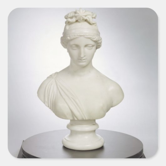 オーロラ、c.1843-45（大理石） スクエアシール (正面)