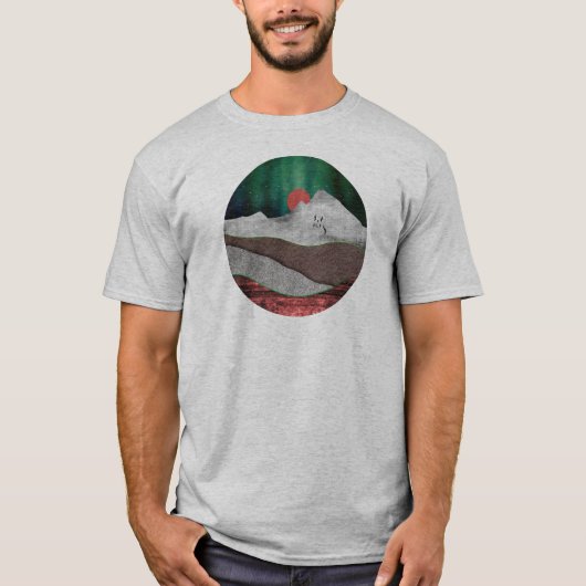 オーロラ Tシャツ (正面)