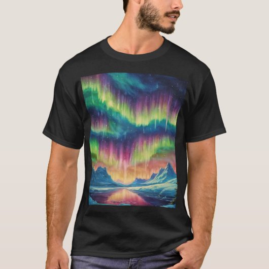 オーロラ Tシャツ (正面)