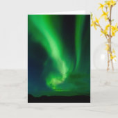 オーロラBorealis - Þingvellir #7 カード (黄色い花)
