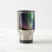 オーロラBorealis、かNorthern Lights、アラスカ トラベルマグ (中央)