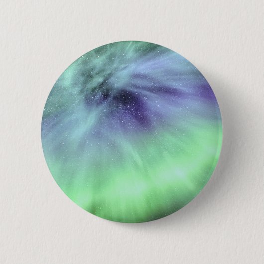 オーロラBorealis 缶バッジ (正面)