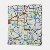 オーロラMOヴィンテージマップ セラミックオーナメント (左)