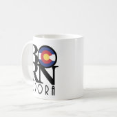 オーロ生まれラロラコロラド11oz コーヒーマグカップ (正面左)