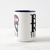 オーロ生まれラロラコロラド15oz ツートーンマグカップ (中央)