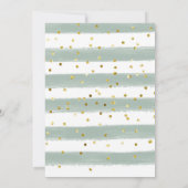 オーワインターおもしろいフォレスト誕生日招待状 招待状 (裏面)