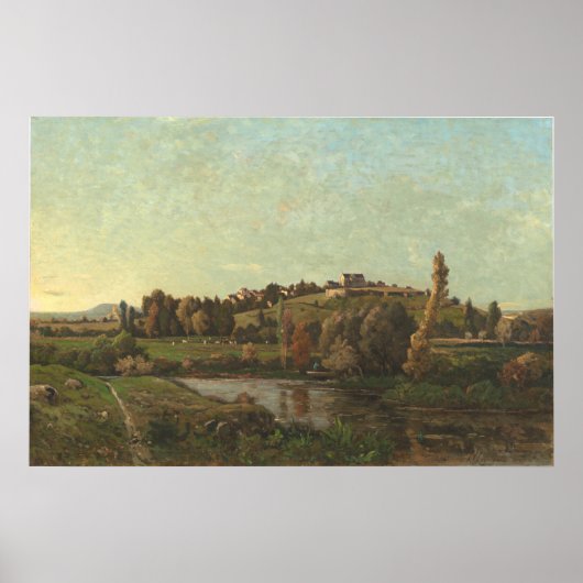 オーヴェルニュ – アンリジョセフハーピニーズファインアート ポスター (正面)