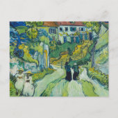 オーヴェースのバス・ゴッホの階段： ポストカード (正面)