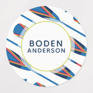 オー航海のルパーソナライズされた名防水ラベル ラベル