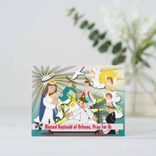 オー賛美リンズのはがきのレジナルド ポストカード (スタンド正面)