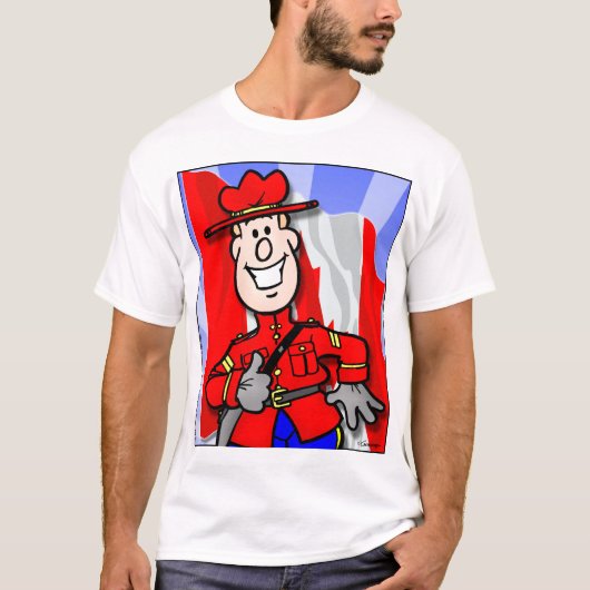 オー・カナダ エイ! Tシャツ (正面)