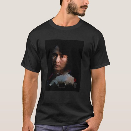オー スウェイ サン ミャエ (数 80) Tシャツ (正面)