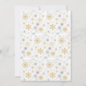 オーwhatおもしろいクリスマスホリデーディナーパーティー 招待状 (裏面)