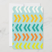 オ何おもしろい紙吹雪ドットボーイバースデーパーティー招待状 招待状 (裏面)