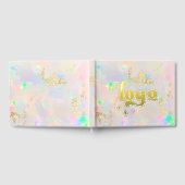 オ実在プ石のホイル会社のロゴ ゲストブック (全面)