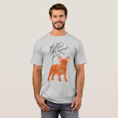 オ後を追レンジ・フランス語(TM) Tシャツ (正面フル)