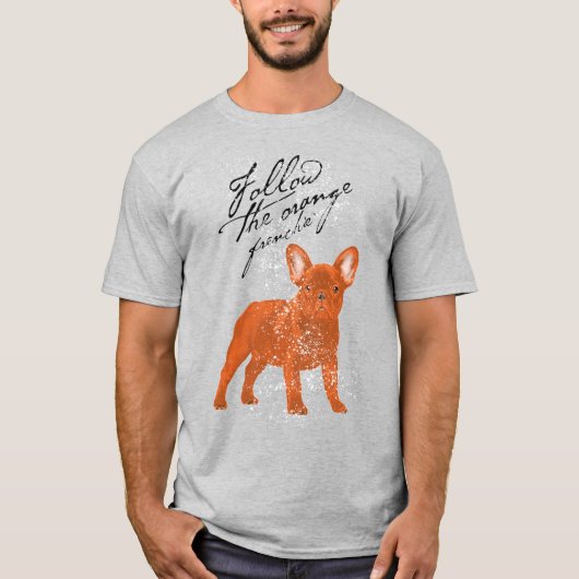 オ後を追レンジ・フランス語(TM) Tシャツ (正面)