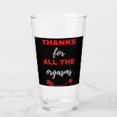 オ感謝していルガスムズの タンブラーグラス (正面)