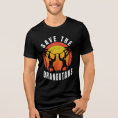 オ救ラング人 トライブレンドTシャツ (正面)