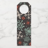 オ来ーオールイェー渇きクリスマスボトルラベル ボトルネックタグ (裏面)