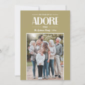 オ来ーTANクリスチャン写真を崇拝しよう シーズンカード (正面)