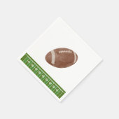 オ男の子サッカーベビーシャワーナプキン スタンダードカクテルナプキン (角)