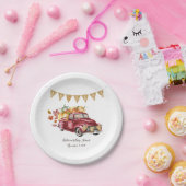 オ男の赤ちゃんリトルカボチャ秋ベビーシャワー ペーパープレート (パーティー)