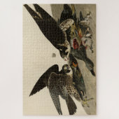 オ素晴らしードボンのアメリカバードから来た足のタカ ジグソーパズル (縦)