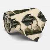 オ素晴らしードボンのアメリカ鳥のブルーヘロン ネクタイ (ロール)