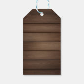 オ素朴ベビーセントパトリックの日ベイビーシャワー ギフトタグ (裏面)