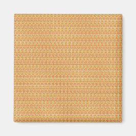 オ表現レンジと黄鮮やか色のスタイル マグネット