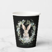 オ賛美スタララビット春イースター 紙コップ (裏面)