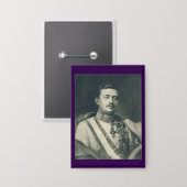 オ賛美ストリアローマカトリックのカール 缶バッジ (正面/裏面)