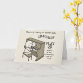 オ遊ン カード (黄色い花)