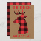 オ鹿おもしろい何年間バッファローのプレイドクラフト シーズンカード (正面/裏面)