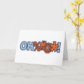 オ・バッド・ロース・ワード カード (黄色い花)