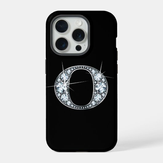 オ・フォー・ダイヤモンド・モノグラム iPhoneケース (裏面)